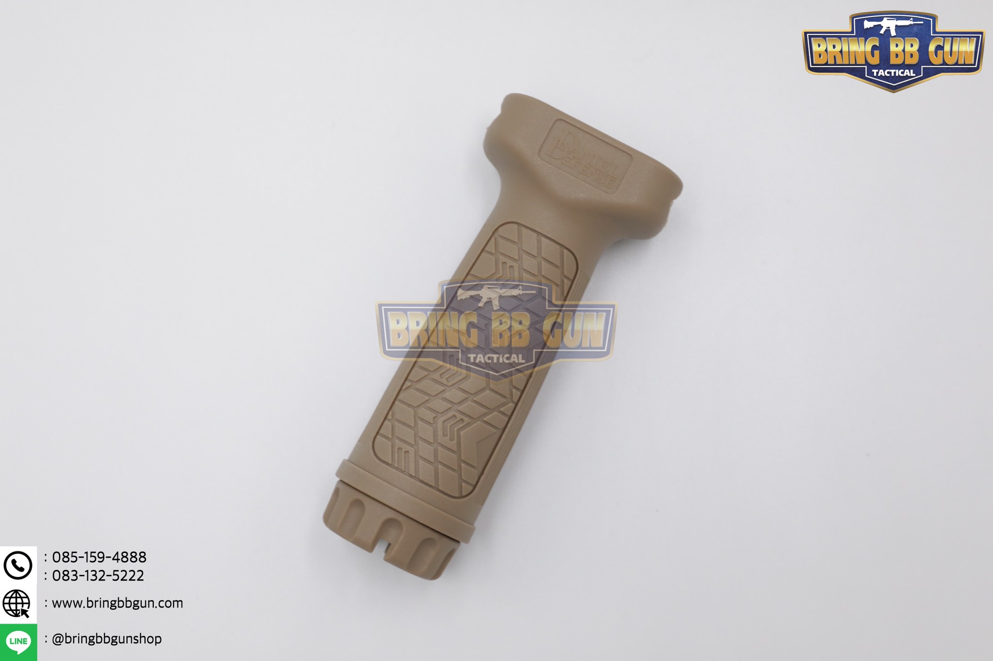 กริ๊ปมือหน้า Daniel Defense รุ่น จับราง 20mm. (DANIEL DEFENSE VERTICAL FOREGRIP - Picatinny)