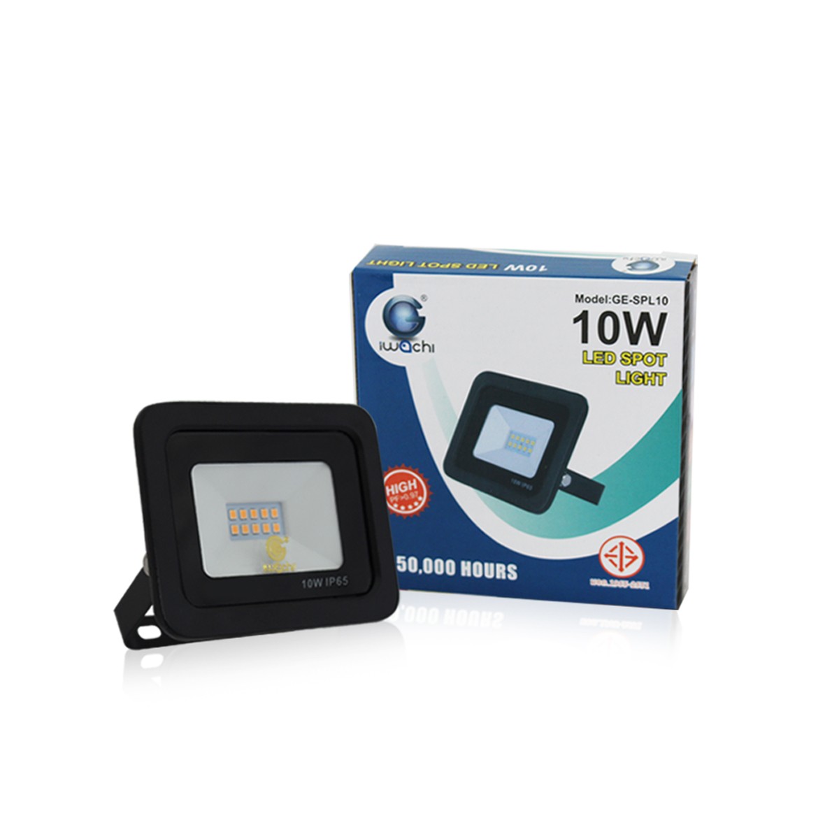 IWC-SPL-SMD-10W สปอร์ตไลท์ รุ่นบาง แสงขาวและแสงวอร์มไวท์