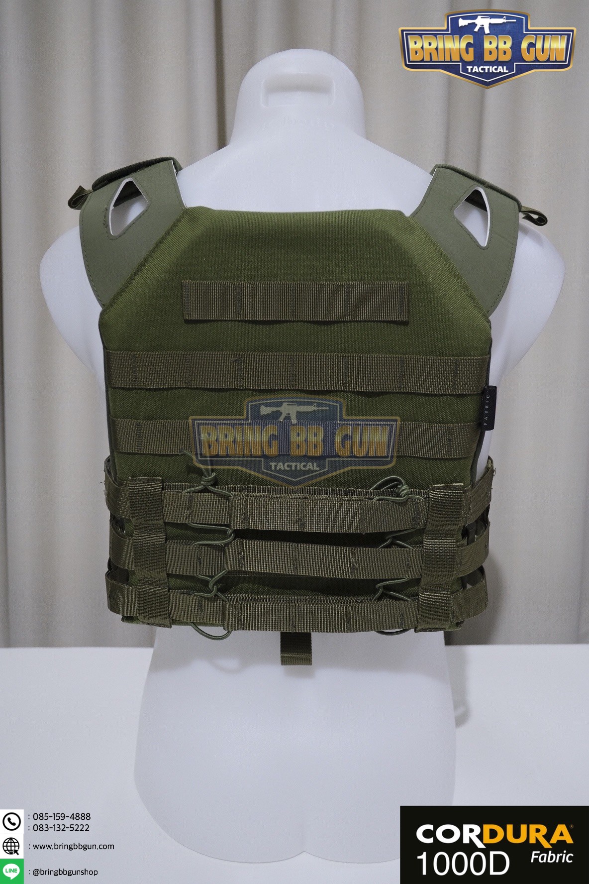 เสื้อเวส รุ่นJPC ปลดไว เนื้อผ้า 1000D (Quick Release JPC Set)