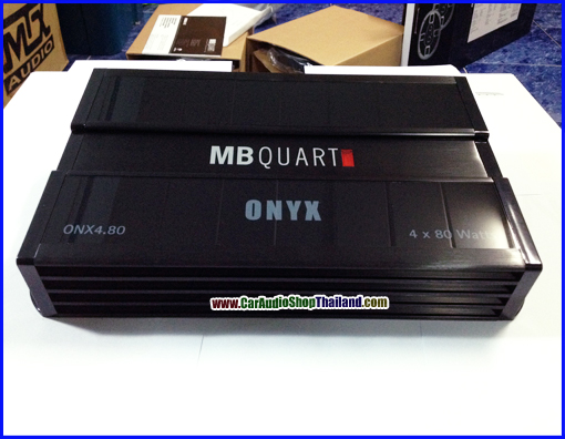 แอมป์ 4 CH คุณภาพสูง MB QUART ONX-480 (เสียงดี)