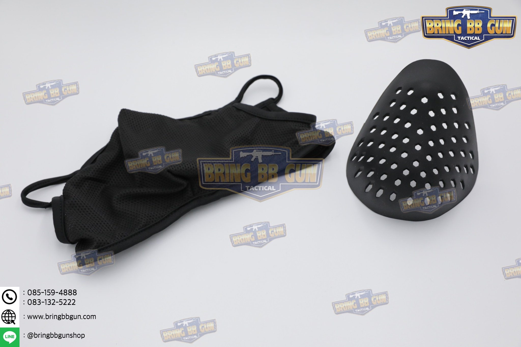 Shooting Mask (แมส+ตระแกรงกันปาก)