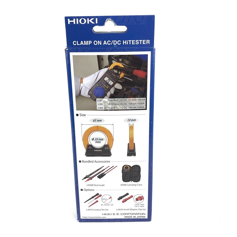 แคลมป์มิเตอร์ HIOKI 3288 | 06-HI-3288 | ยีห้อ HIOKI | CLAMP ON AC/DC HITESTER