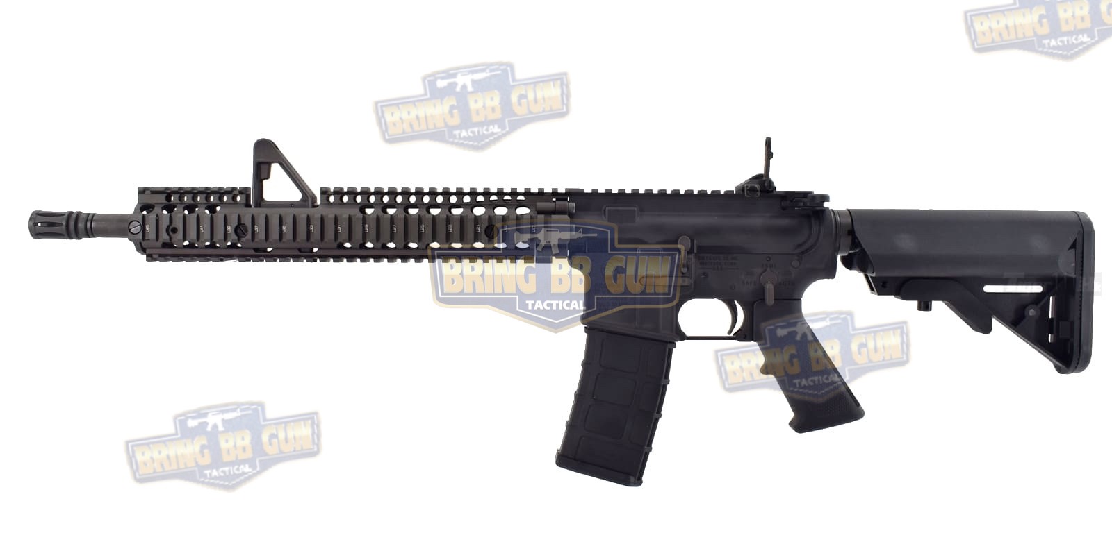 ชุดหน้า ยี่ห้อ Daniel Defense MK18 FSP RIS II รุ่นความยาว 12.5" ระบบราง Picatinny (ราง20mm.) (M4A1 FSP RAIL INTERFACE SYSTEM) (RIS II) (Front Sight Post) (FSP)