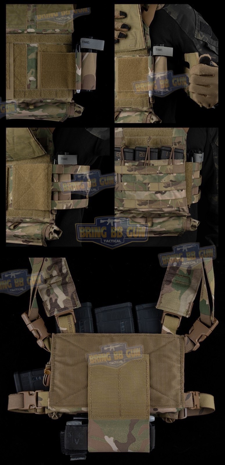 สายรัดเก็บทูนิเก้ แบบติดเข็มขัดยุทธวิธี/เสื้อเวส Version 2 ยางยืด(สำหรับเก็บทูนิเก้) แบบติดเข็มขัดยุทธวิธี/เสื้อเวส สายรัดจัดเก็บอุปกรณ์ทูนิเก้ แบบตีนตุ๊กแก (Belt Mounted Elastic Tourniquet Version 2) (Elastic TQ Holder) (Tourniquet Holder)