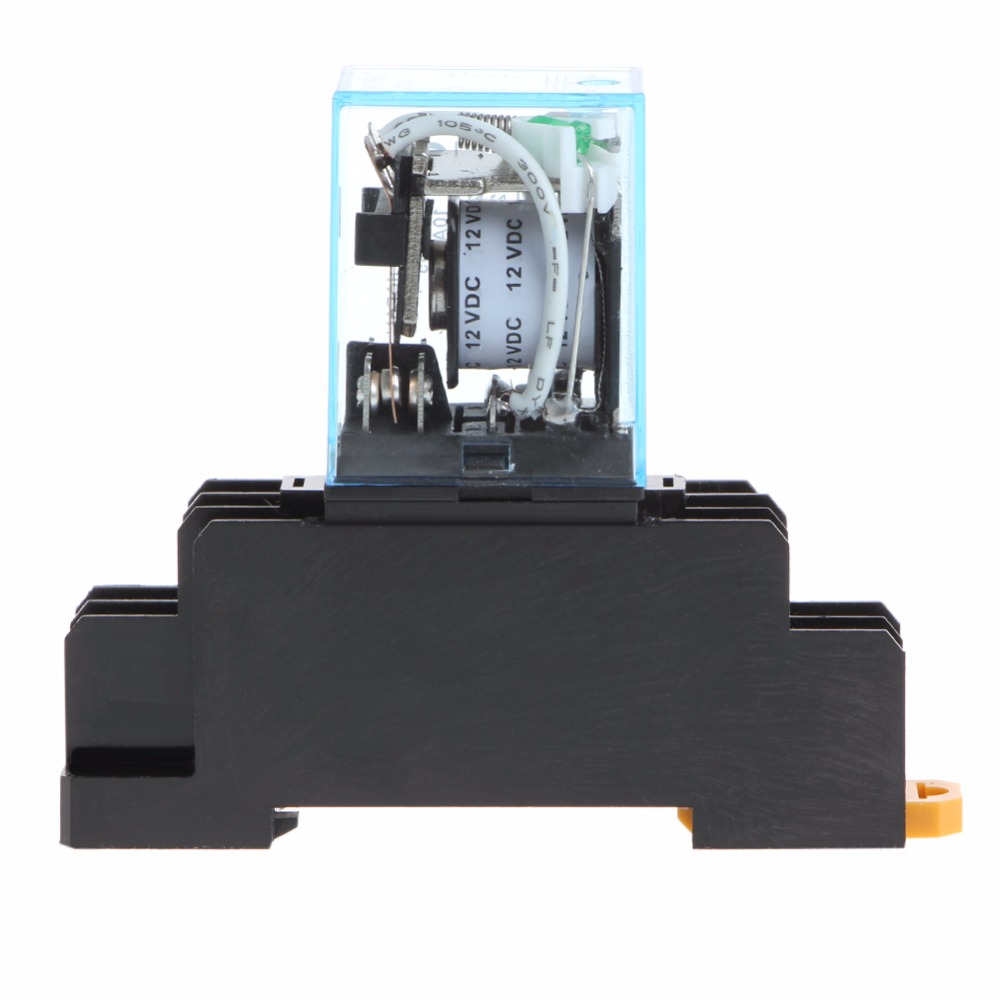 Relay Coil 12 Vdc With Socket
