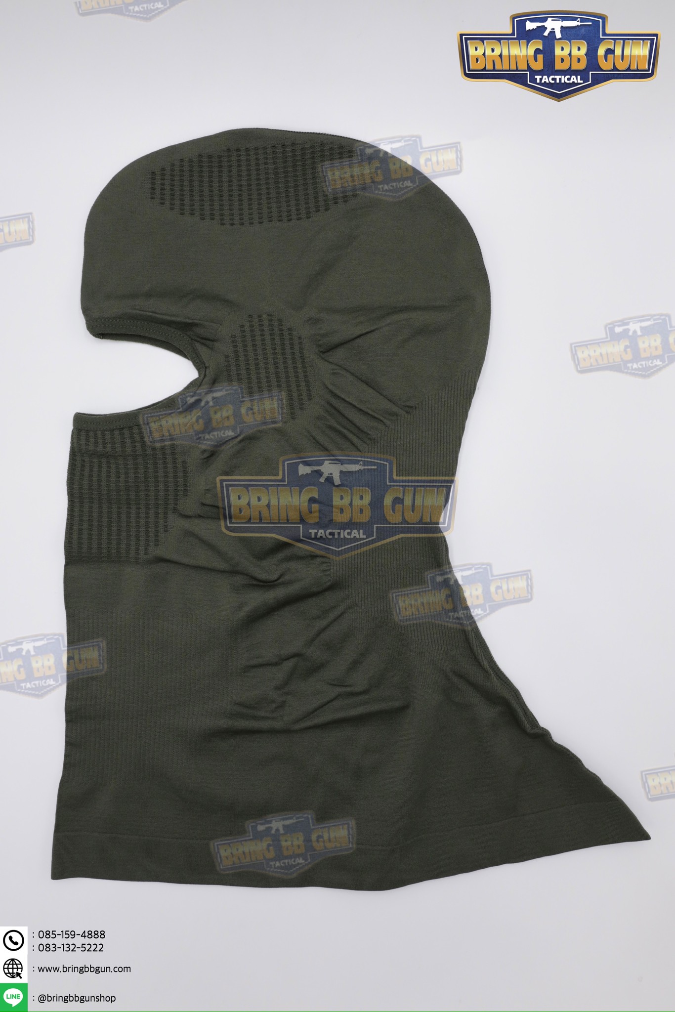 โม่ง ทรง NB Tactical (ไอ้โม่ง) (โม่งเปิดแค่ตา) (Balaclava V.2)