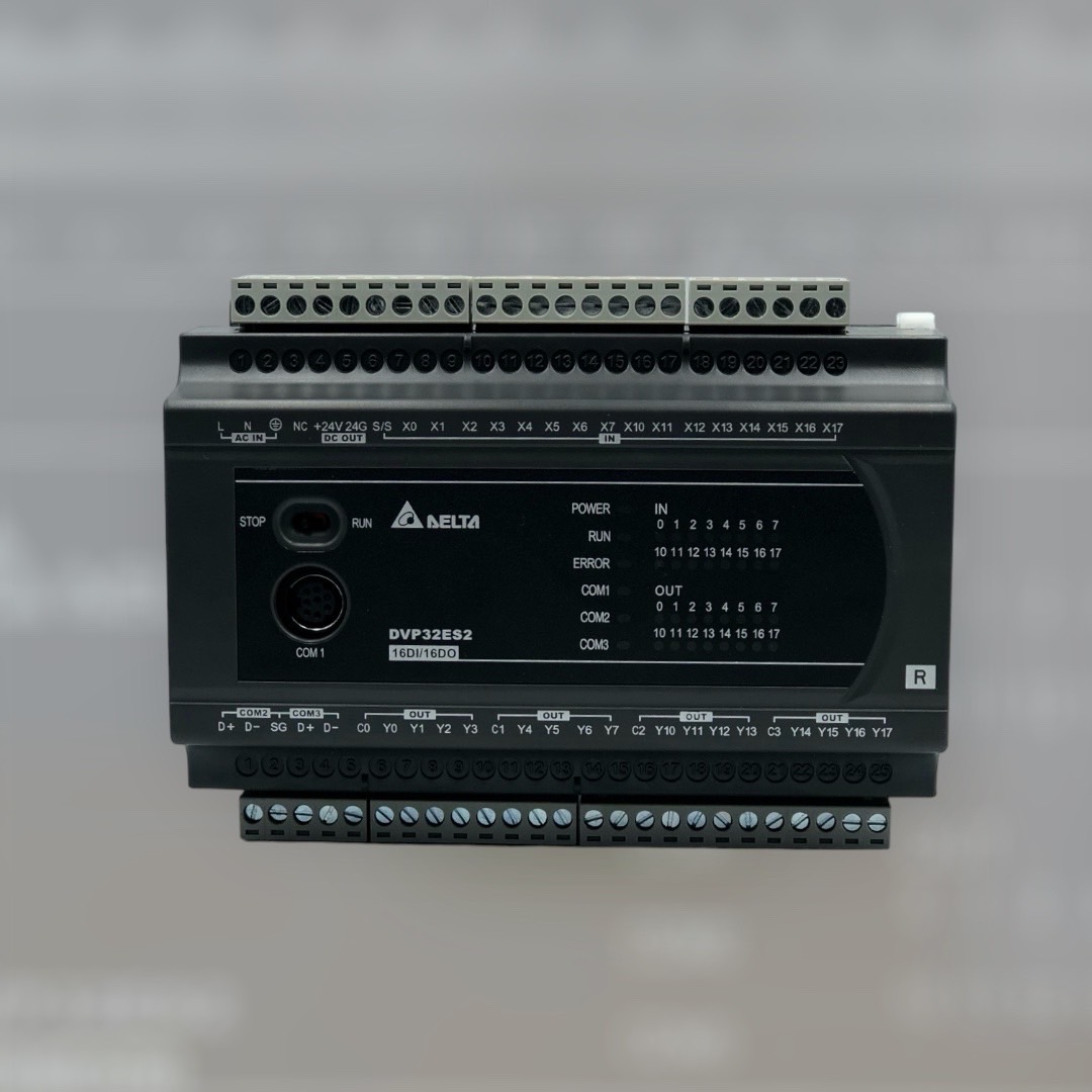 Delta PLC DVP32ES200R 16DI/16DO 220V (Relay)