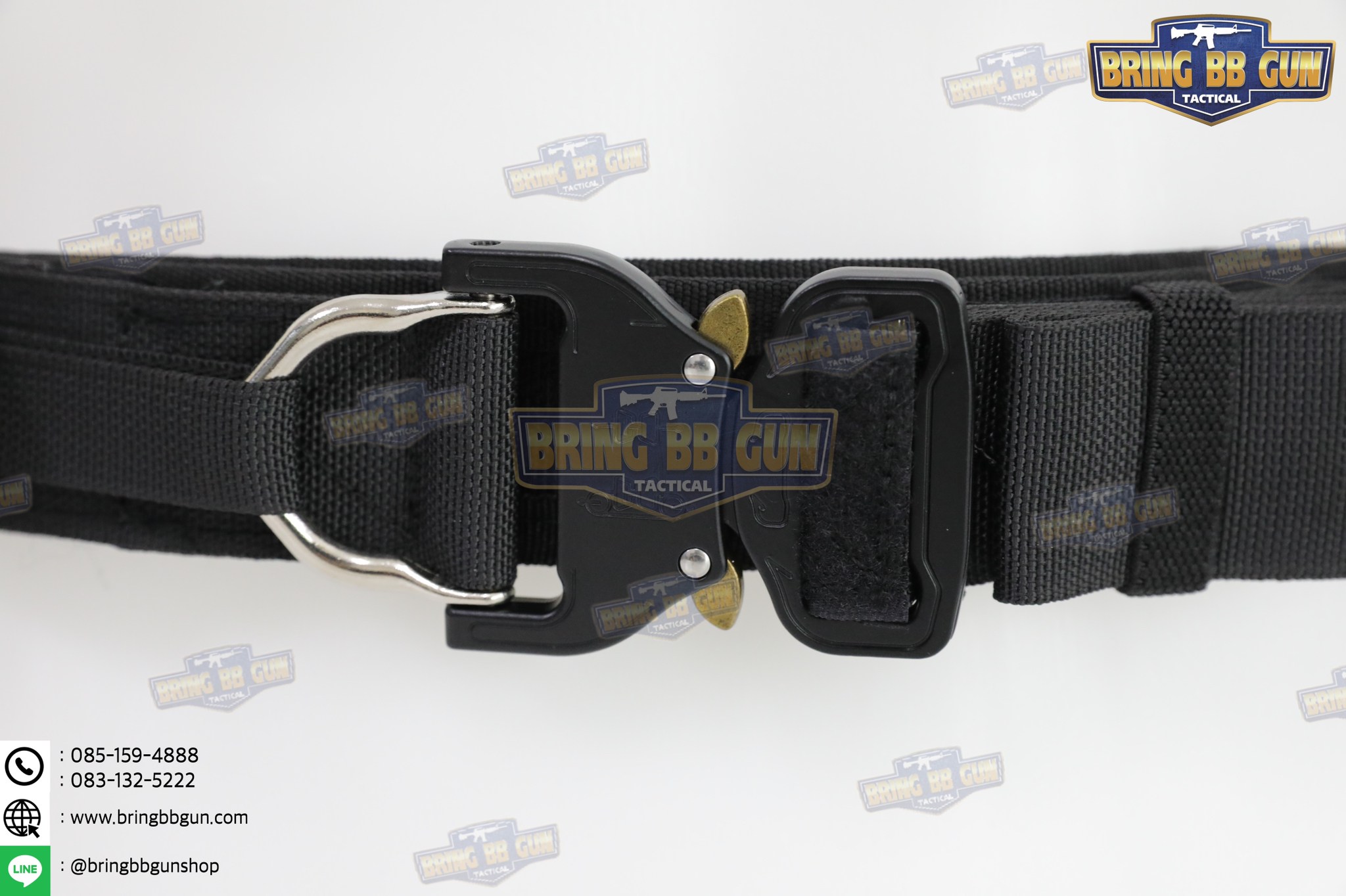 เข็มขัดยุทธวิธี รุ่น หัวคอปร่า ทรงIPSC 2ชั้น Cobra IPSC (B013)