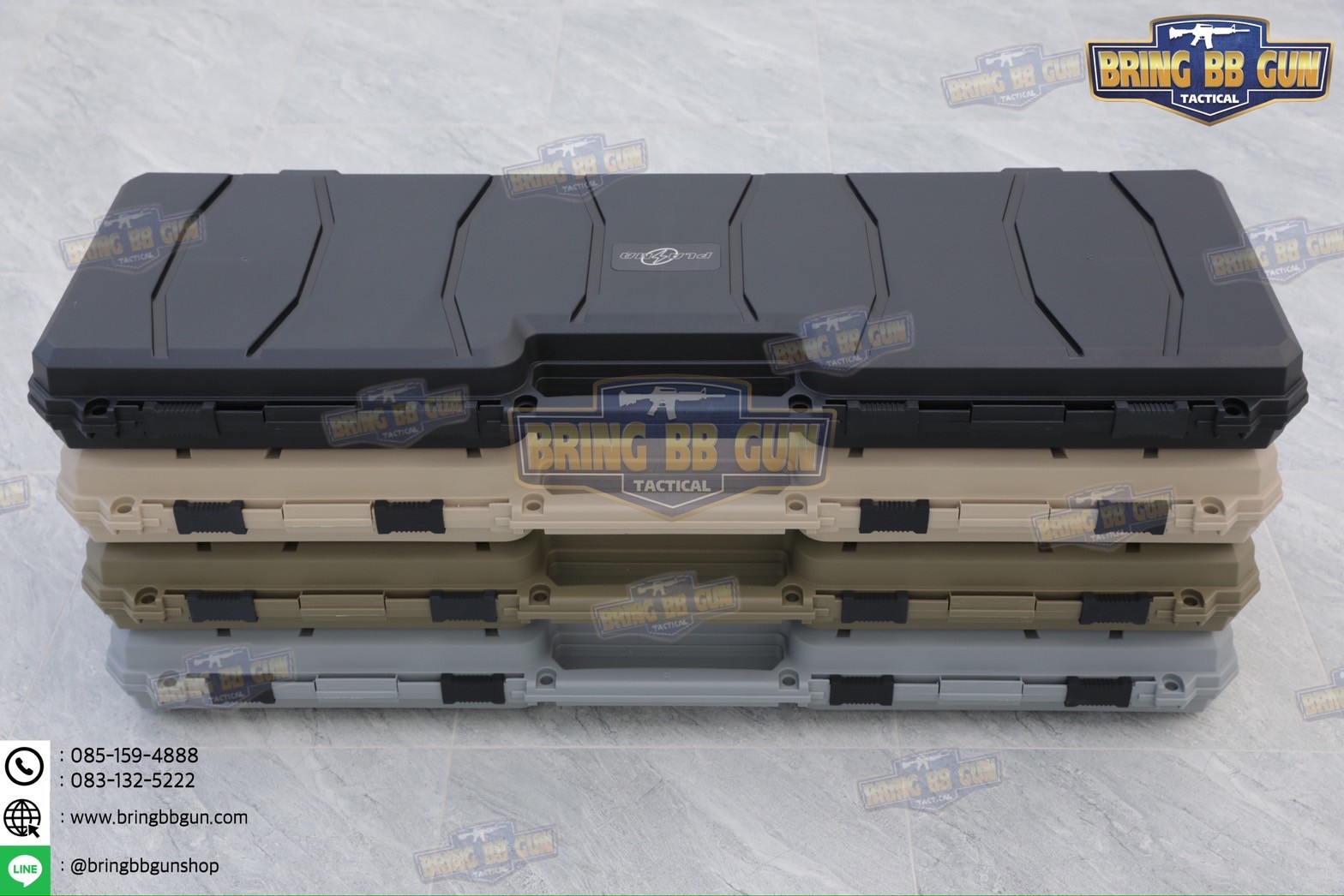 กล่องปืนยาว Plasma Case (ความยาว 1m.) รุ่น Light Weight ปืนยาว (39 นิ้ว) (กล่องกันกระแทรก) (Hard Case) (Light Weight Case)