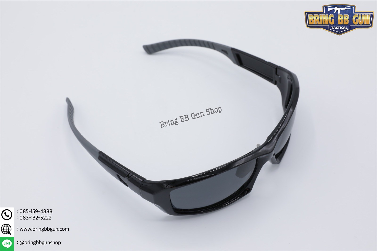 แว่นกันแดด เลนส์ Polarized (เลนส์โพลาไรซ์) รุ่น ทรงสปอร์ต 02