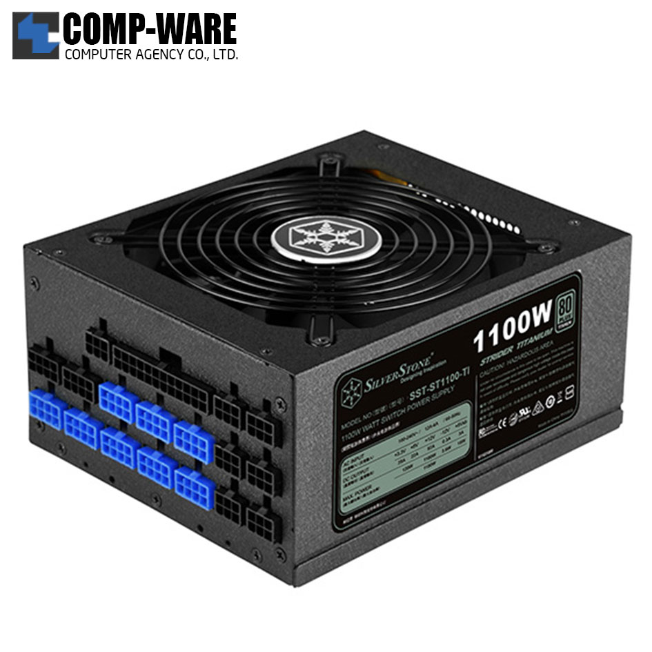SilverStone Strider ST1100-TI 1100Watt 80Plus Titanium ATX Power Supply