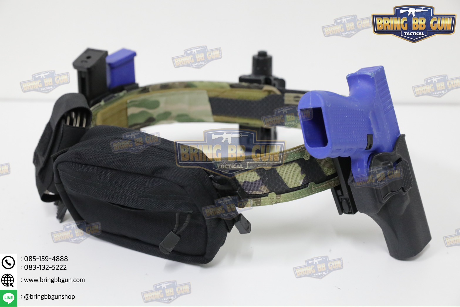 เข็มขัดแม่เหล็กยุทธวิธี Magnetic Battle Belt (เข็มขัด Tactical ทรง Magnetic Battle Belt) (เข็มขัด2ชั้น) (Magnetic Battle Belt) (Tactical Belt) (Agilite)