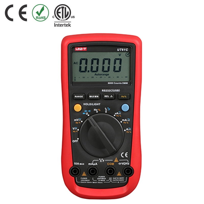 UNI-T UT61C Modern Digital Multimeter ดิจิตอลมัลติมิเตอร์