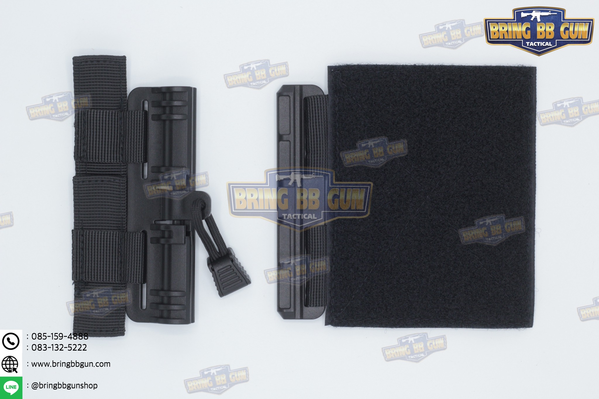 ชุดเซ็ตปลดเสื้อเกราะไว (ชุดปลดไวเสื้อเวส QR1) (Molle Quick Release Buckle Set)