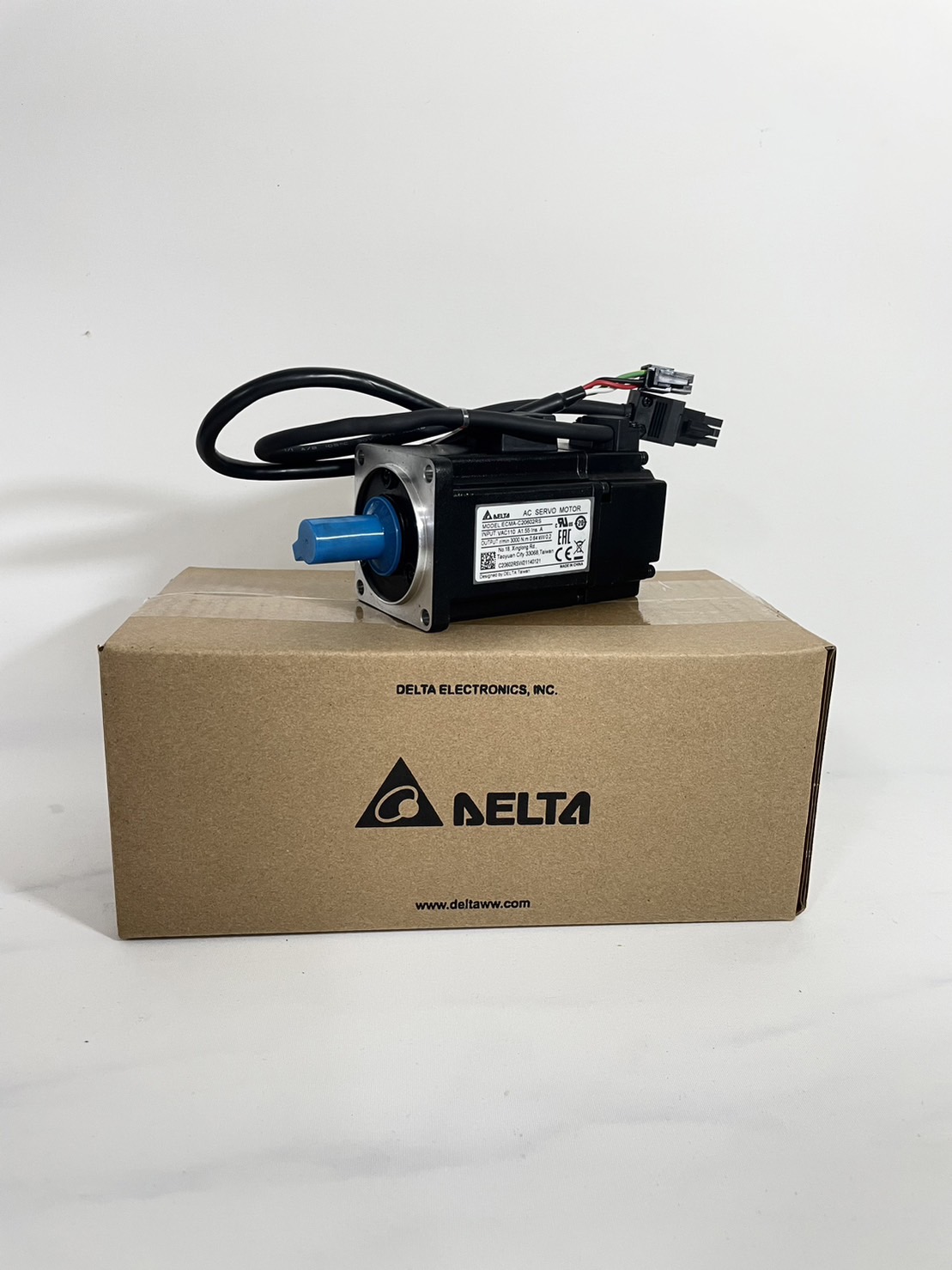 Delta AC Servo Motor ECMA-C20602RS 200W (without brake)