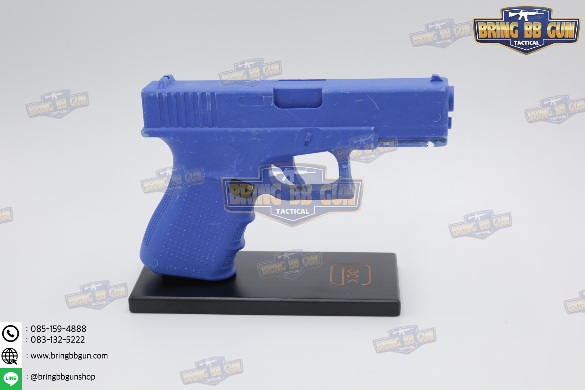 ขาตั้งปืนสั้น Glock (งานไม้)