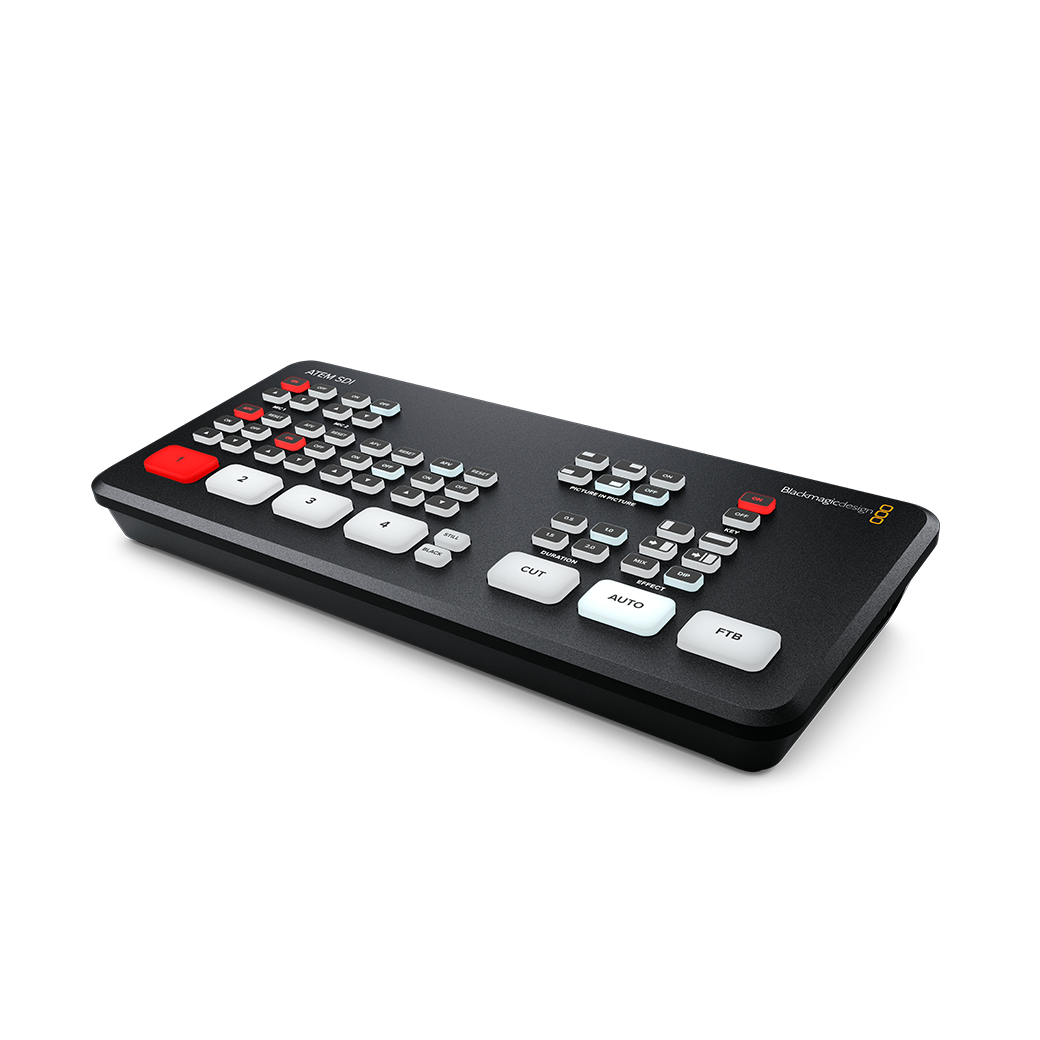 Blackmagic ATEM SDI สตรีมมิ่ง วีดีโอ สวิตเชอร์ 4 อินพุต SDI