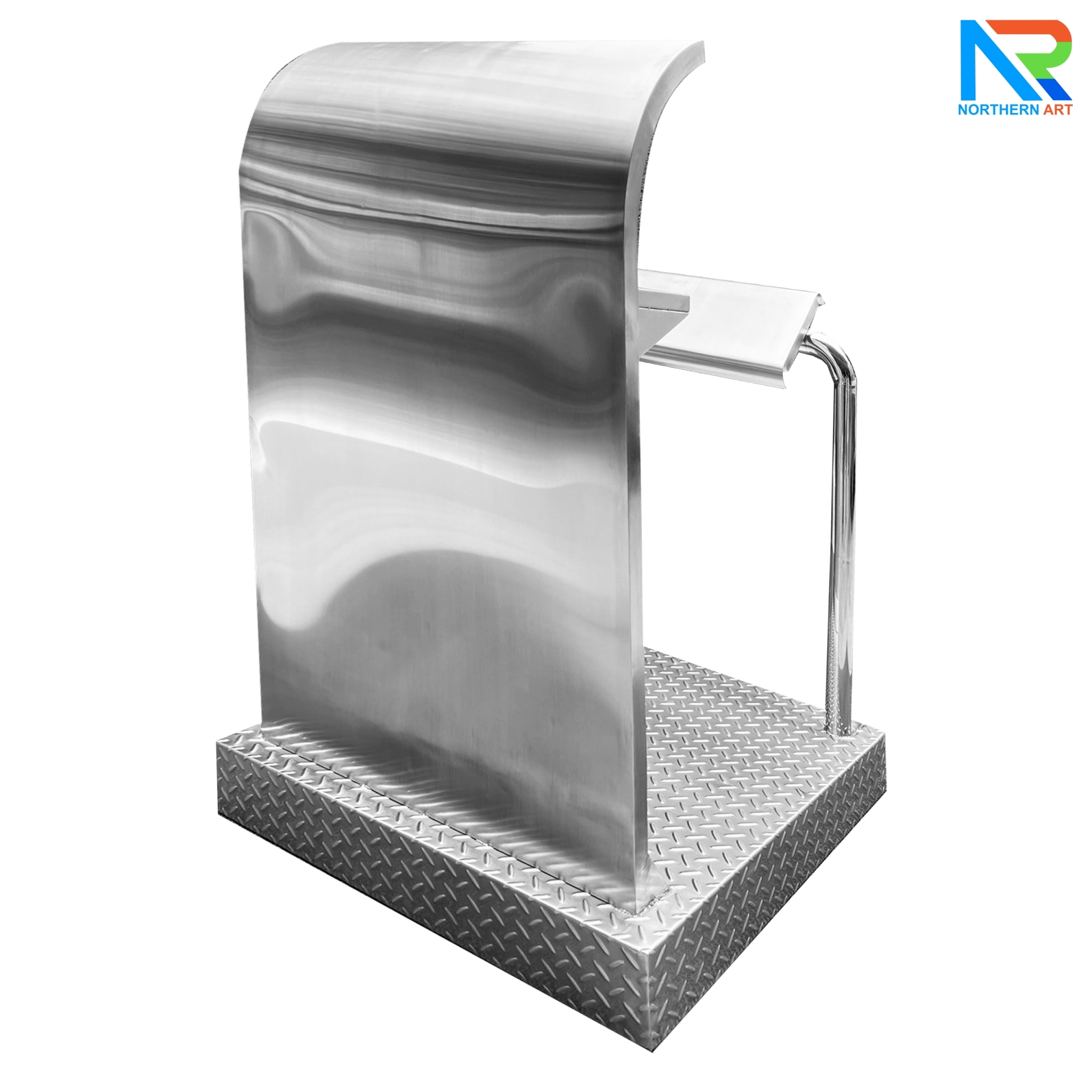 โพเดียมรปภ.รุ่น PD-GR-01 ขนาด (W) 85 x (L) 85 (H) 135 ซม. สแตนเลส เกรด304 ไม่เป็นสนิม แข็งแรง ทนทาน พร้อมที่นั่ง และช่องใส่เอกสาร