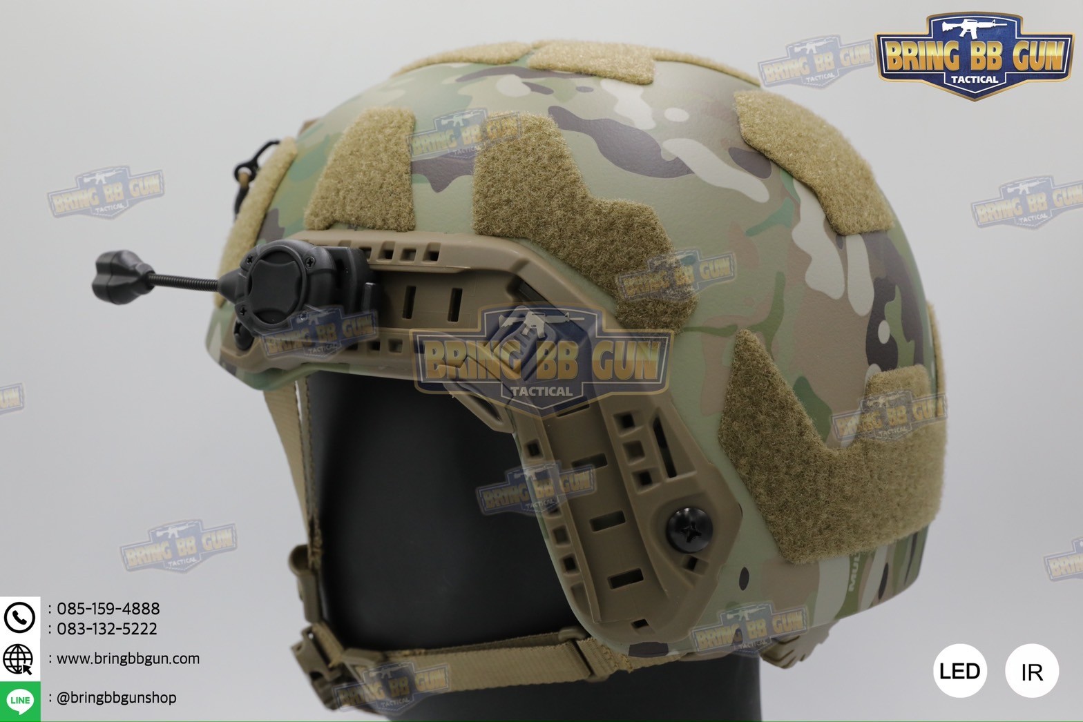 ไฟฉายติดหมวก Switch MPLS (Military Helmet Light System) (ไฟฉายติดหมวกทรง Princeton Tec)