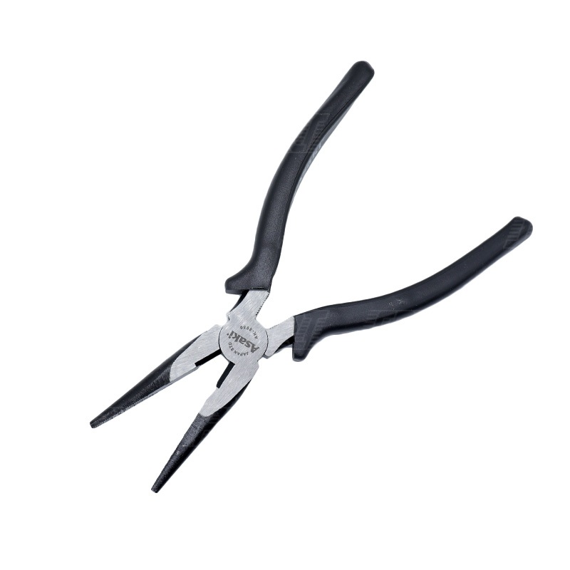 คีมปากแหลมด้ามกวางตุ้ง แบบอเมริกัน 8 นิ้ว | AK-8050 | ASAKI