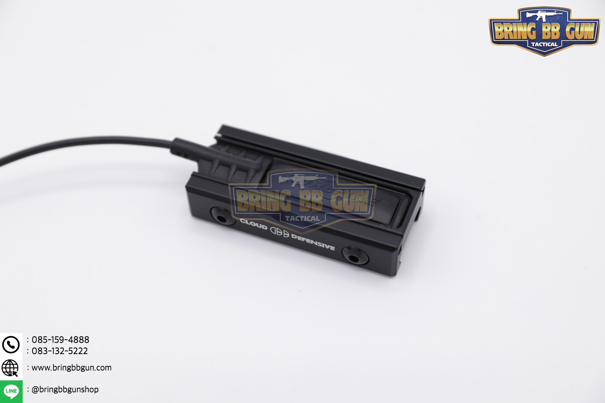 LCS ยี่ห้อ Cloud Defensive (ตัวจับสวิตช์หางหนูของไฟฉาย) รุ่น ระบบราง Picatinny (รางรถไฟ,ราง20mm.) (Light Control System) (ใช้ได้กับชุดหน้าระบบราง Picatinny เท่านั้น)