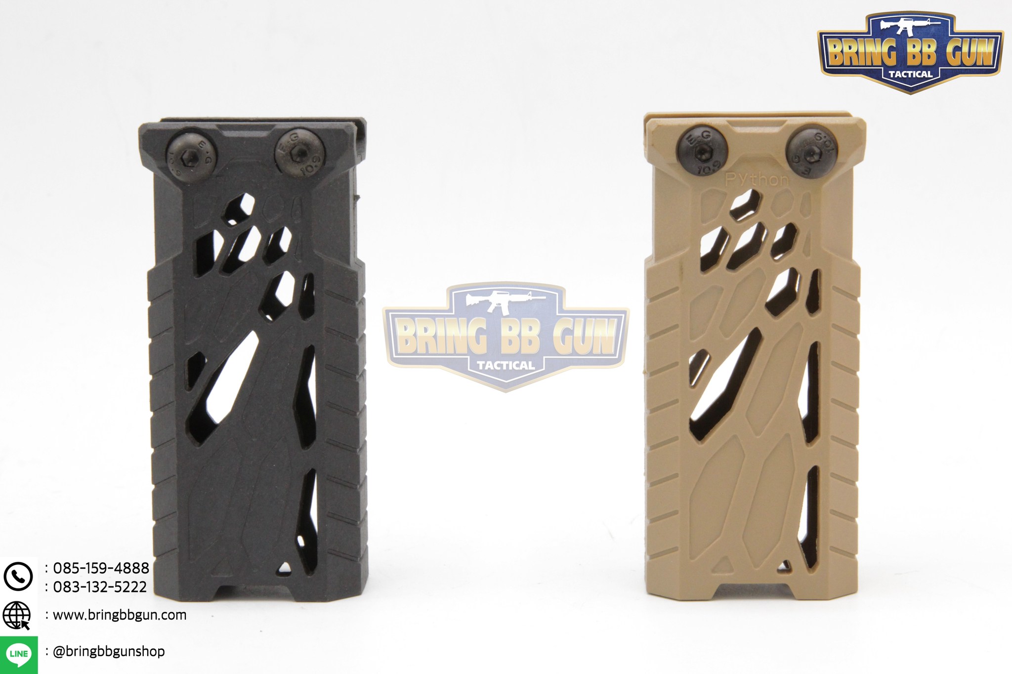 กริ๊ปมือหน้า ยี่ห้อMGPCQB (กริ๊ปมือหน้าฉลุลาย)