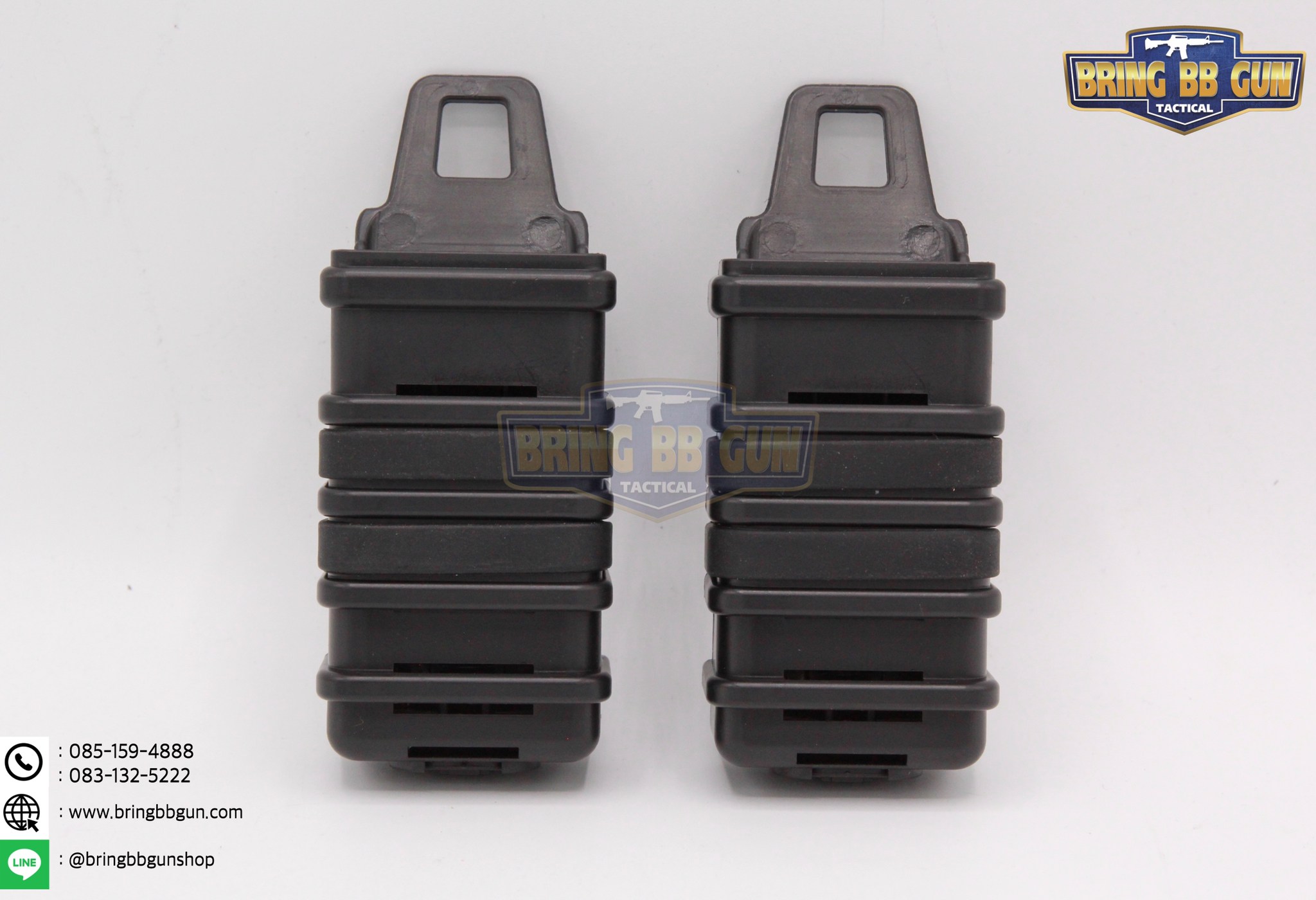 Fast Mag MP5 (คู่) (ซองแม็กกาซีนคู่ แบบแข็ง) (เพ้าแม็กกาซีนคู่)