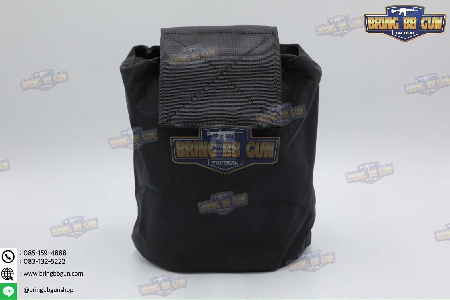 ถุงทิ้งแม็กกาซีน แบบพับได้ (ถุงเก็บอุปกรณ์) (Tactical Storage Bag) (Folding Magazine Recycling Bags) (Drop Pouch) (Dump Pouch)