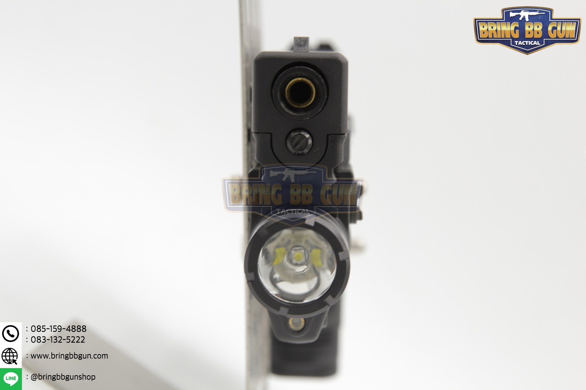 ไฟฉายและเลเซอร์(สีแดง)ติดปืนสั้น ยี่ห้อStreamlight รุ่นTLR-4