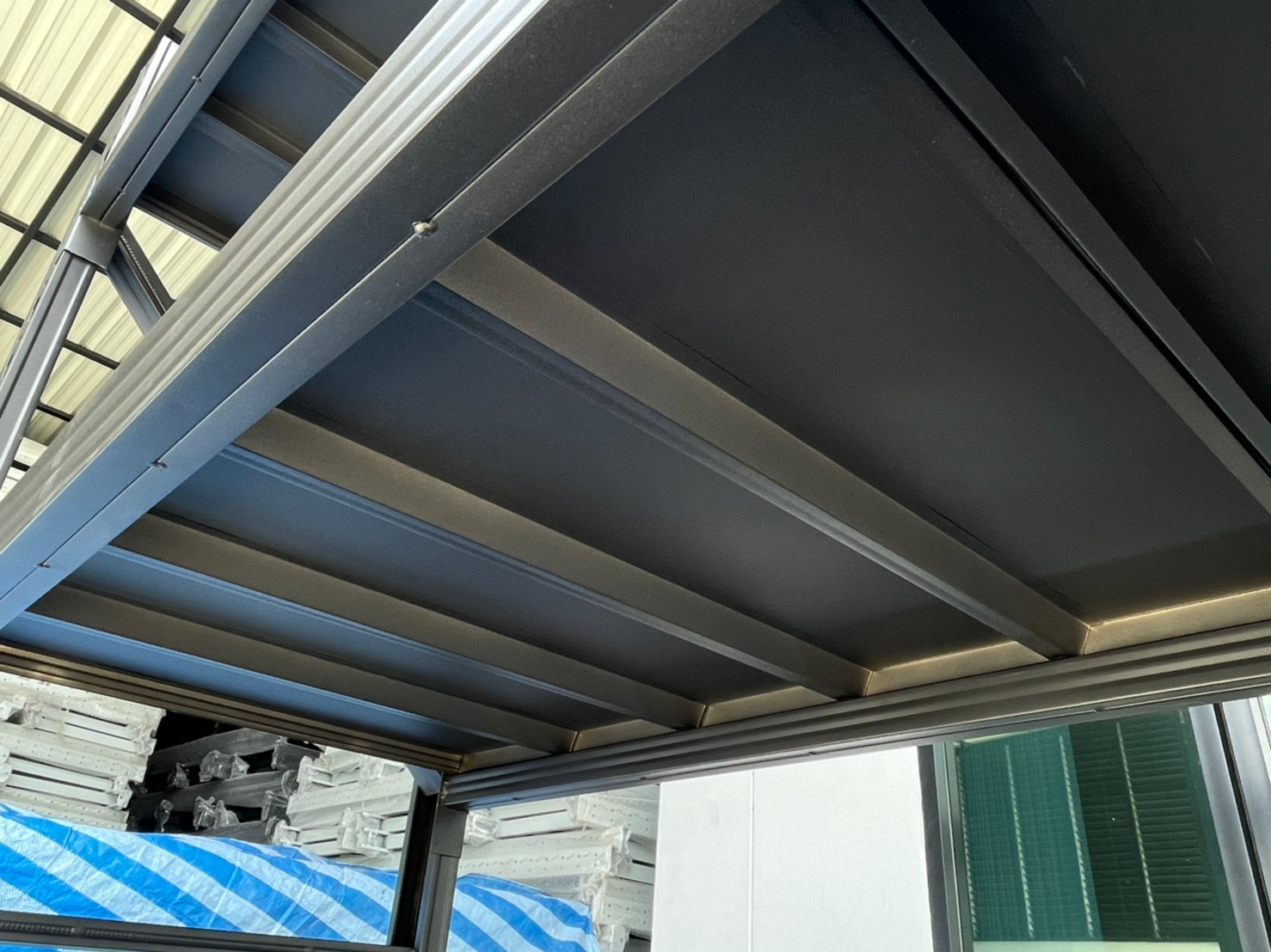 Micro Rack W200xD60xH200cm. (สีดำ) ชั้นเหล็กวางสินค้า