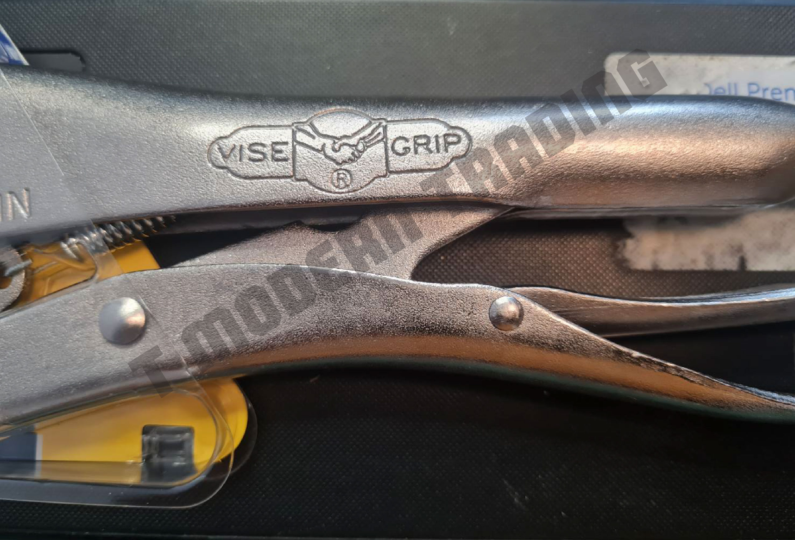 IRWIN คีมVise Grip (ไวท์สกิ๊ป) คีมล็อคปากตรง ขนาด 10 นิ้ว รุ่น 10R ของแท้ 100%