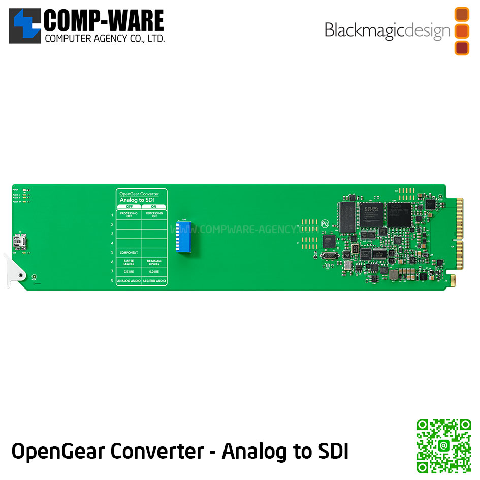 Blackmagic OpenGear Converter - Analog to SDI