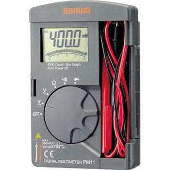 Sanwa PM11 Digital Multimeters Pocket Type Tough but compact DMM