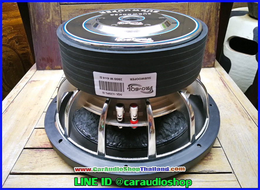 ลำโพงซับ 12 นิ้ว คุณภาพสูง PRO SQL 12 SPL II