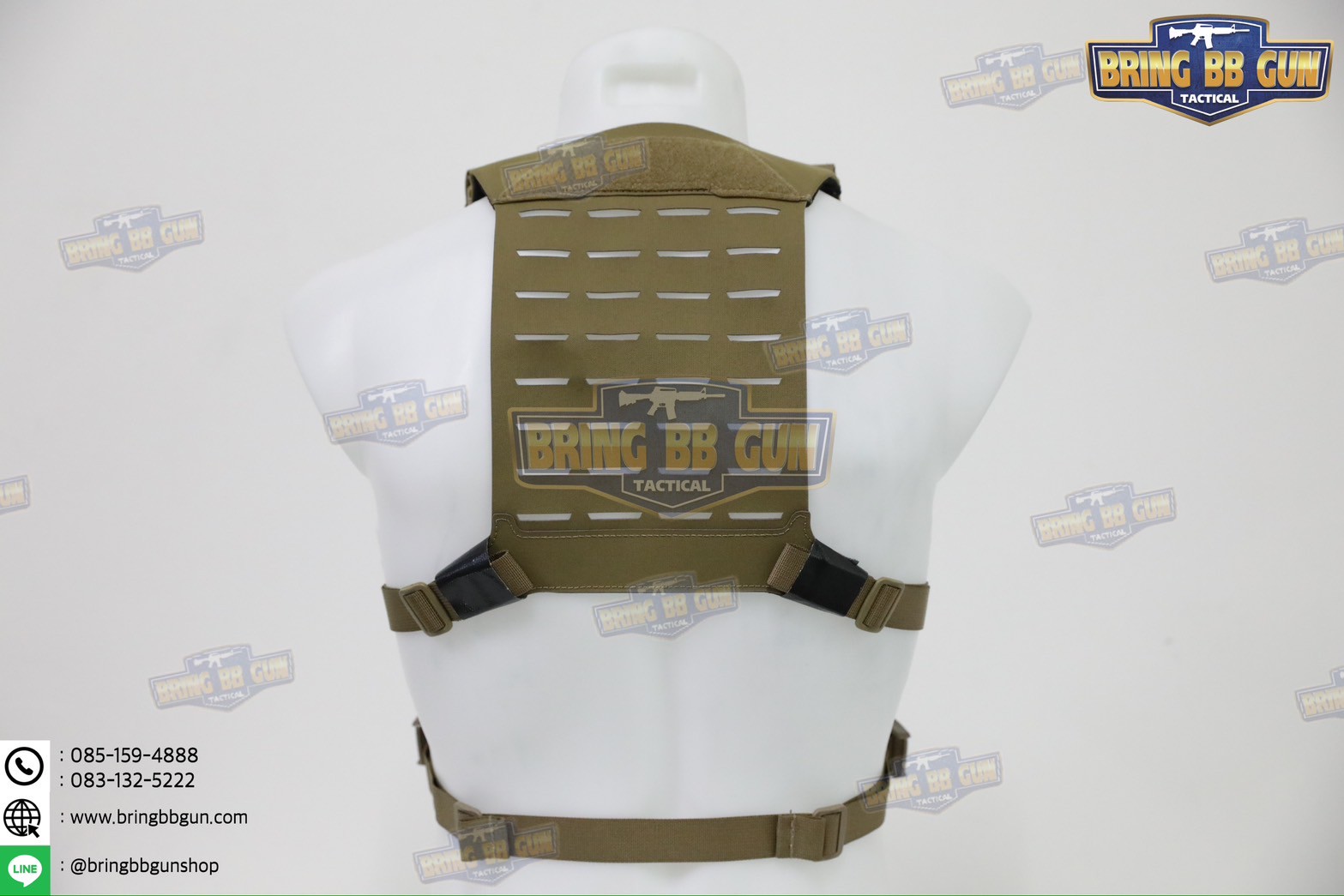 สายโยงบ่า (Chest Rig Harness) (สายโยงบ่าแบบแต่ง)