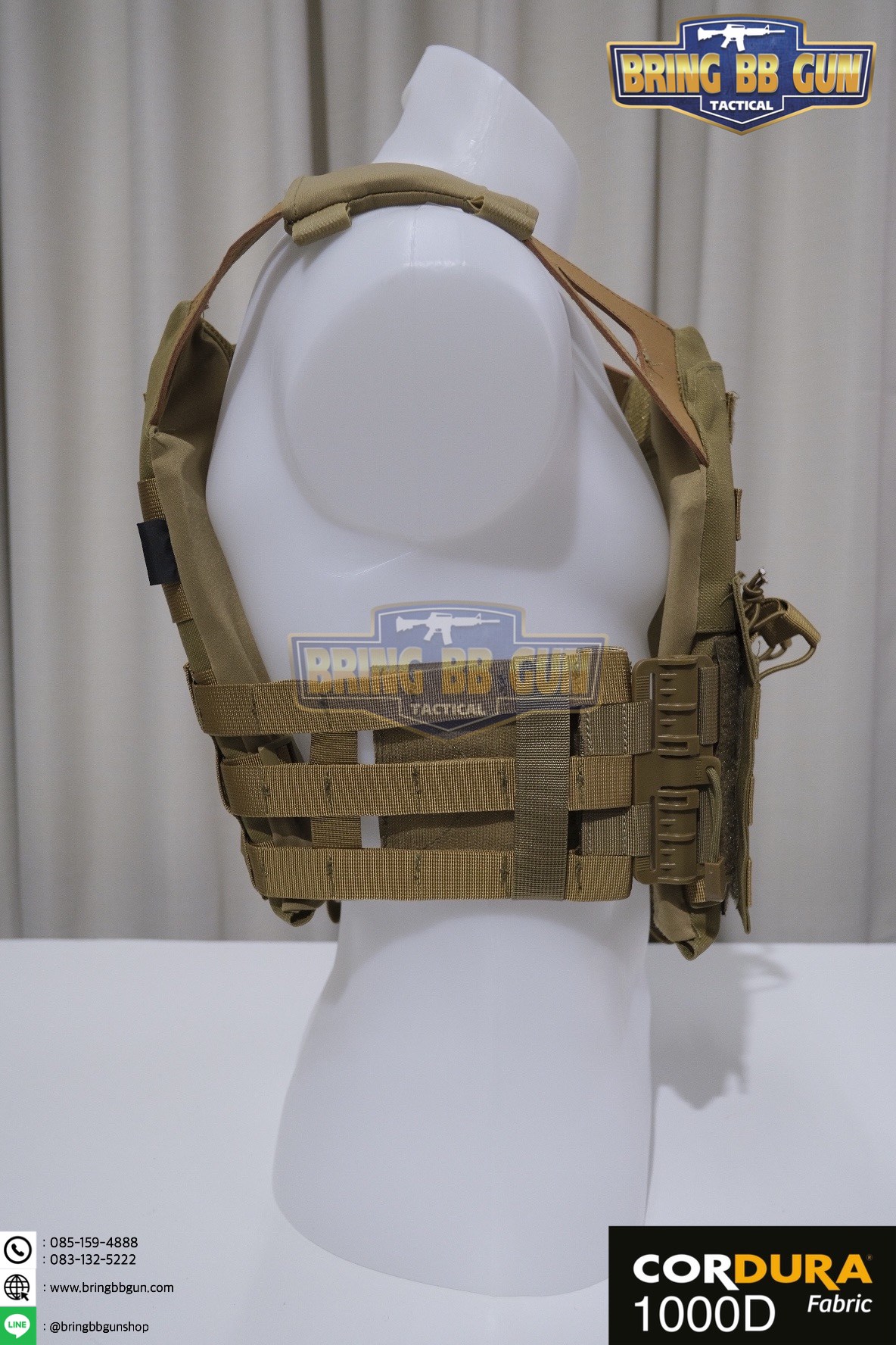 เสื้อเวส รุ่นJPC ปลดไว เนื้อผ้า 1000D (Quick Release JPC Set)