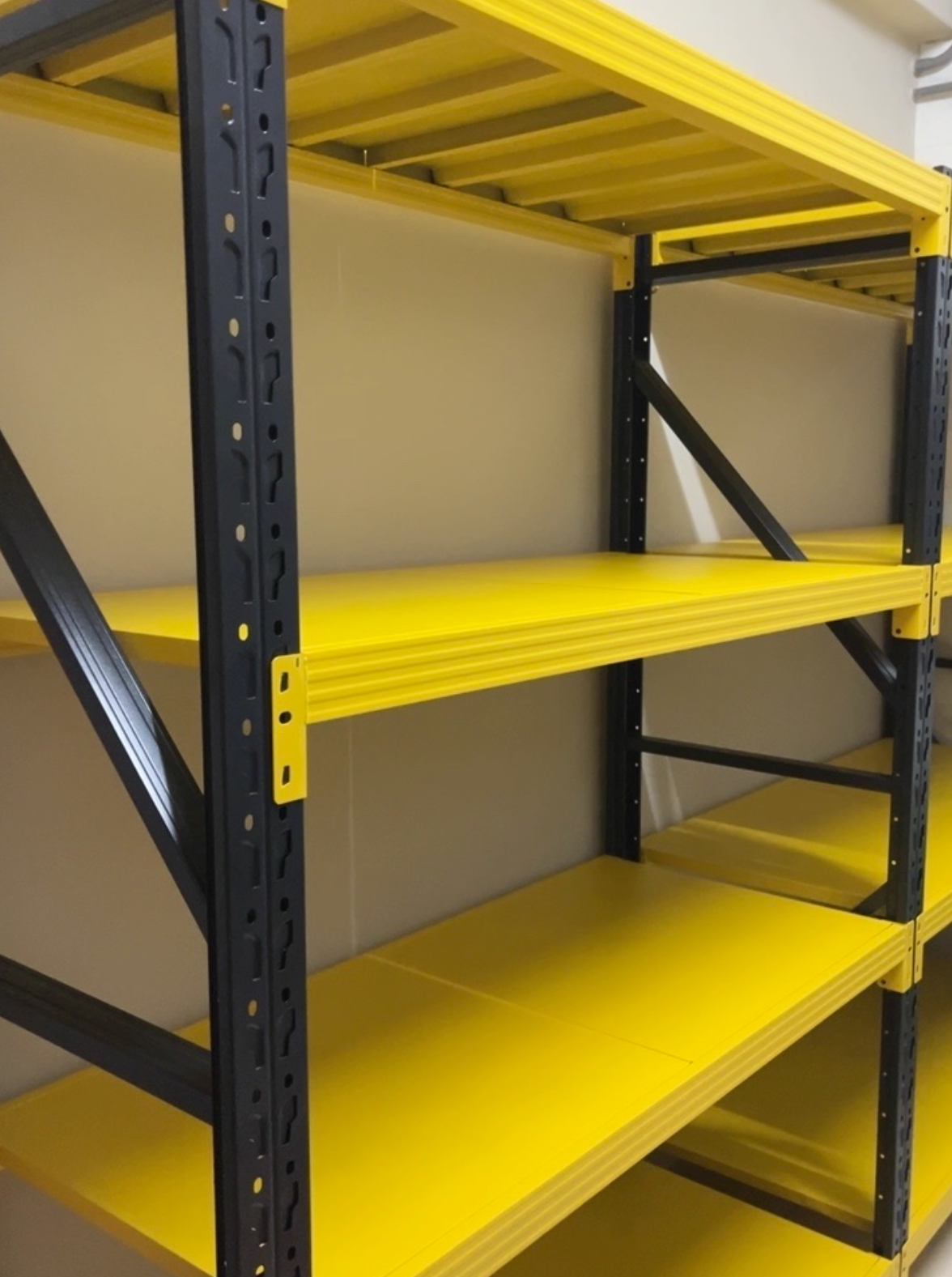 Micro Rack W200xD60xH200cm. (สีดำ-เหลือง)