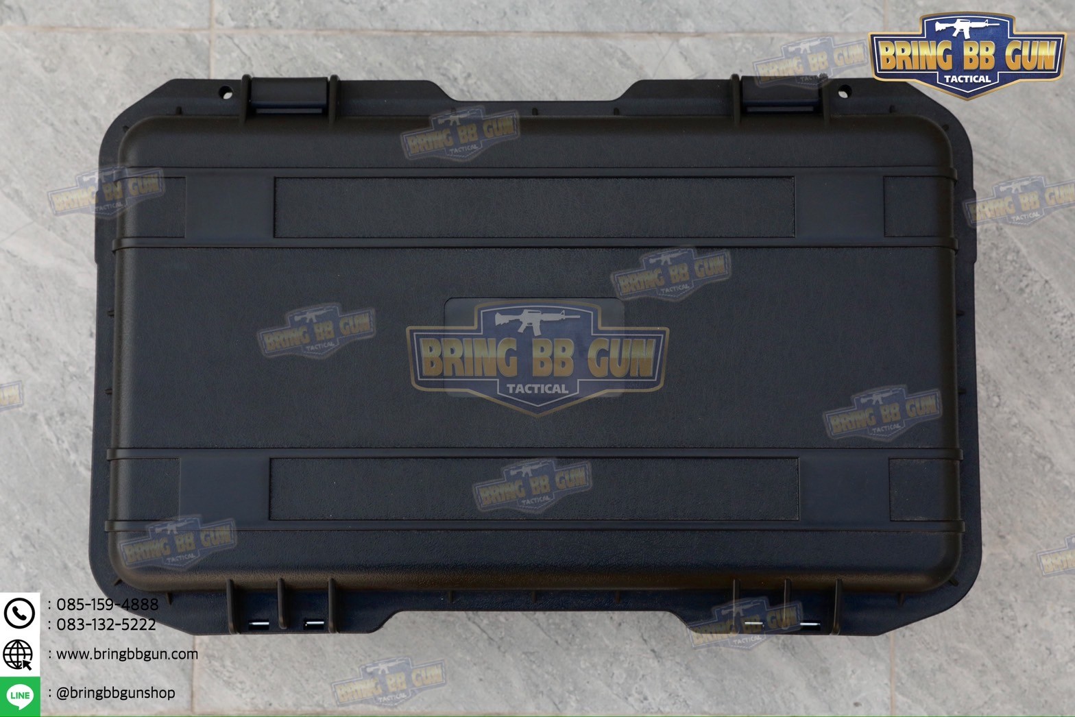 เคสกันกระแทรก B8422 (กล่องปืนสั้น B8422) (กล่องกันกระแทก) (เคสกันกระแทก) (เคสปืนสั้น) (Lockable Pistol Case) (Light Weight Case)