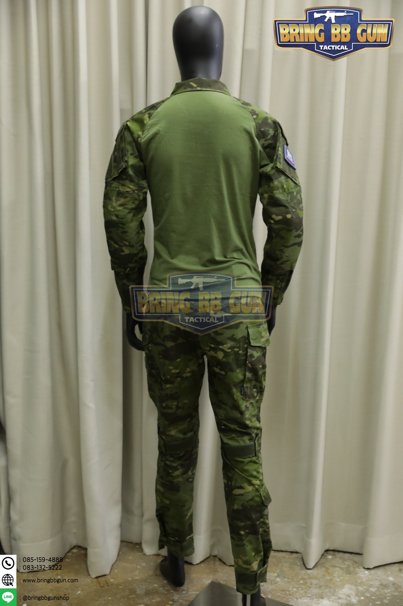 ชุดคอมแบทสูท Gen3 (Combat Frog Suit G3) (เสื้อ+กางเกง+สนับเข่า+สนับศอก)
