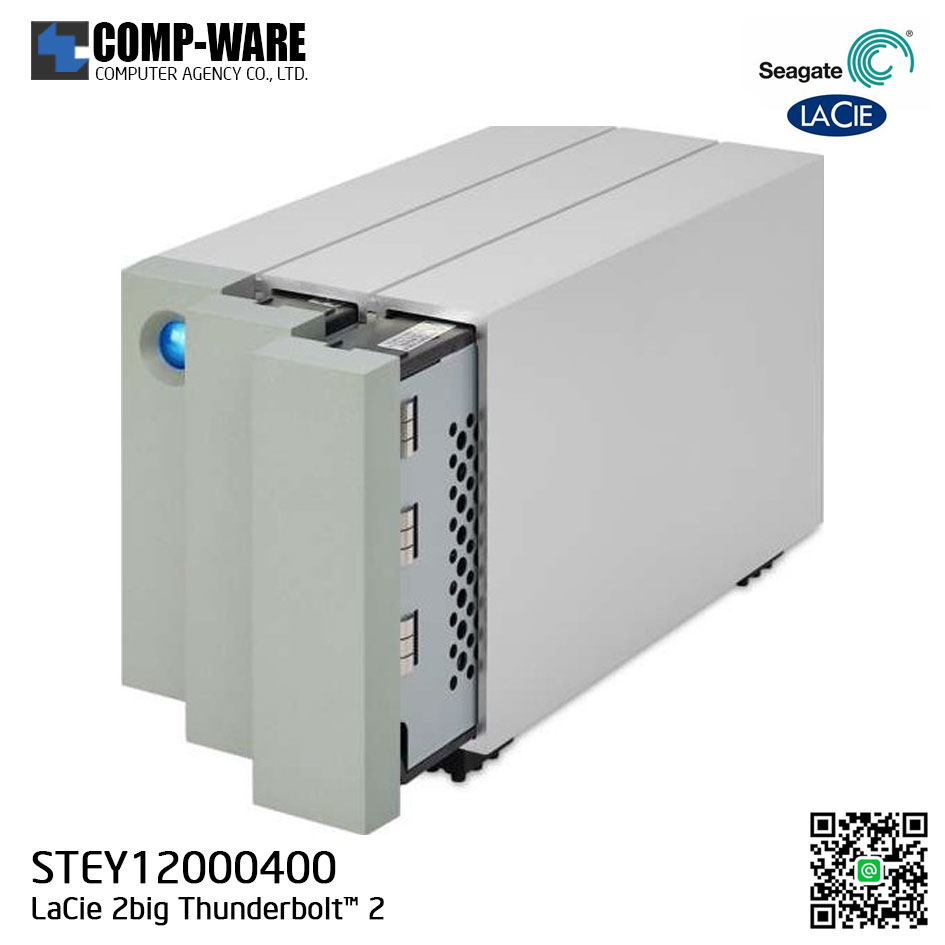 Seagate LaCie 2Big RAID Thunderbolt 2 12TB 7200RPM External Hard Drive STEY12000400