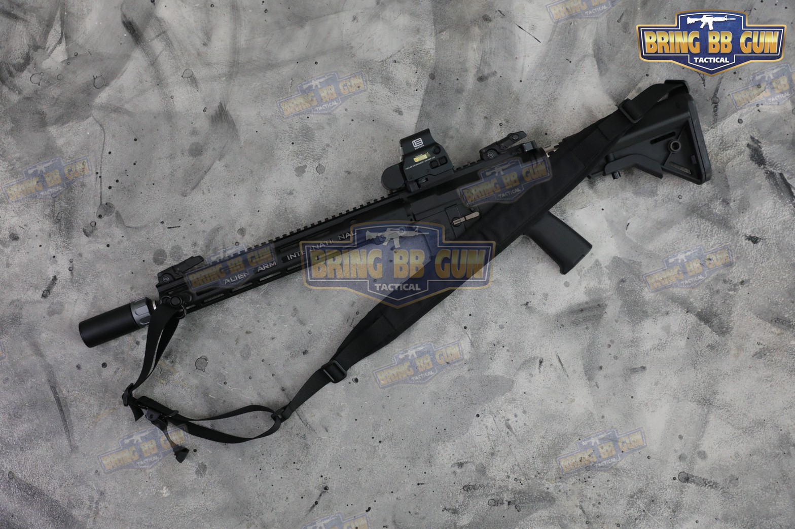 สายสะพายปืน ทรง VTAC (Padded Sling) (Adjustable dual point tactical function rope)