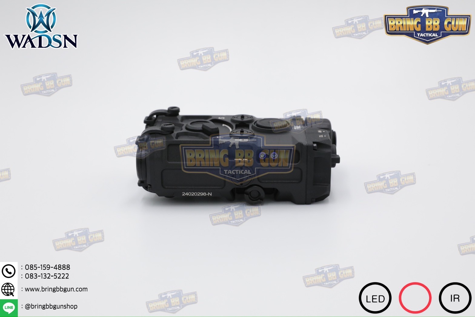 กล่อง Eo-tech OGL ยี่ห้อ WADSN รุ่น พลาสติก (เลเซอร์ชี้เป้าสีแดง) (OGL) (EOTECH OGL) (ON-GUN-LASER)