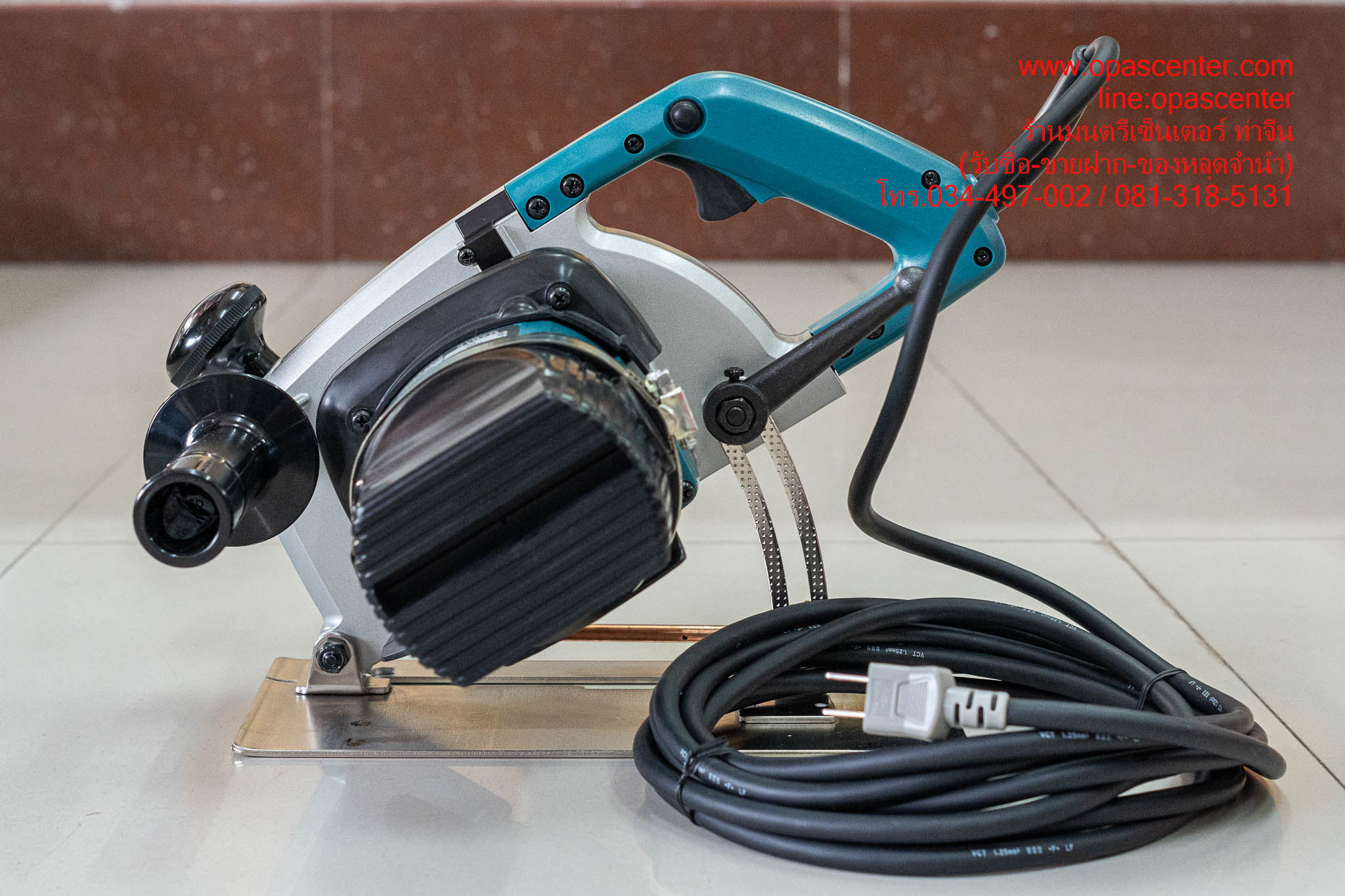 MAKITA เครื่องตัดไฟฟ้า ขนาด 7 นิ้ว (180 มม.) กำลังไฟ 1,400 วัตต์ รุ่น 4107R ความเร็วรอบ 5,000 รอบ/นาที ของแท้ ของใหม่