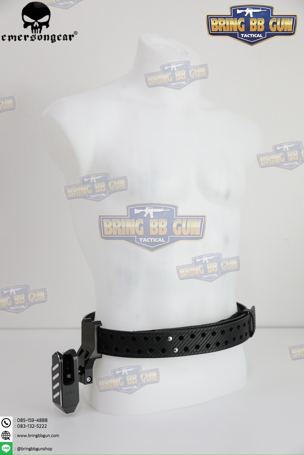 ซองปืน IPSC ทรง DAA ยี่ห้อ Emerson (ซองปืน IPSC ทรง Double A) (AA Style Aluminum Sport Holster)