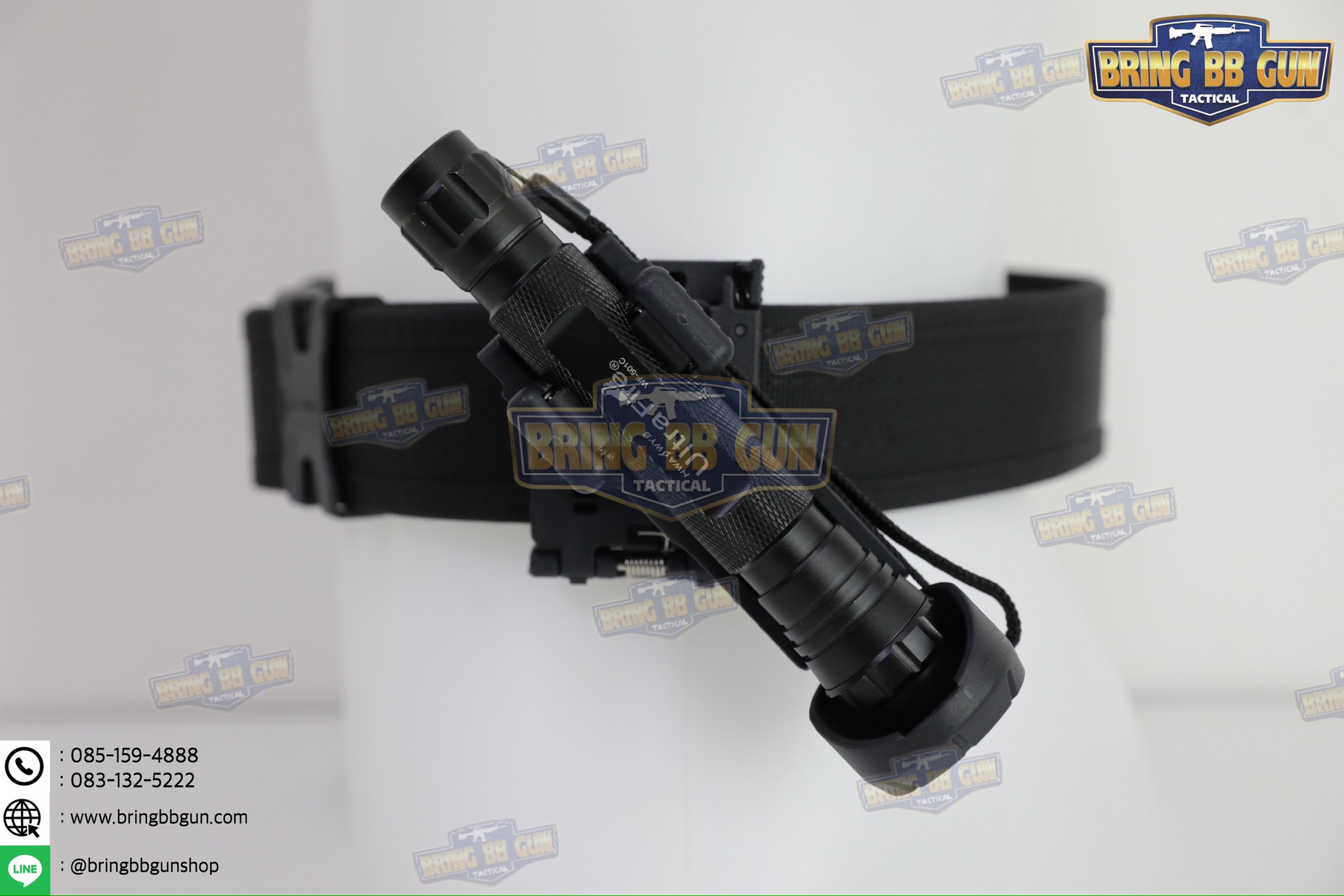 ซองไฟฉายแบบปลดไว รุ่น TR (Tactical Quick Draw Flashlight Holster) (Tactical Flashlight Holder)