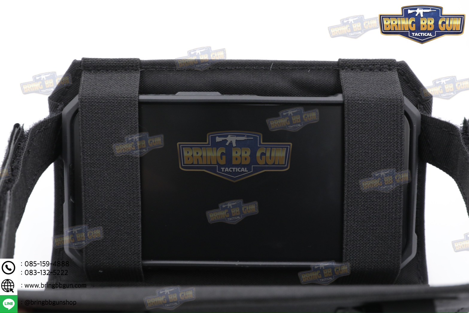 Tactical Phone Pouch เคสโทรศัพท์ติดเสื้อเวส ทรง Admin Pouch (Folded Navigation Board) (Navboard Fliplite Chest Smartphone Mount)