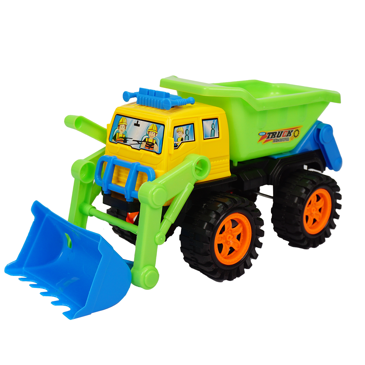 รถก่อสร้างหลากสีคละแบบ ของเล่นเด็ก ของเล่นเสริมพัฒนาการ T001-JM001117B0 - 6267993433459