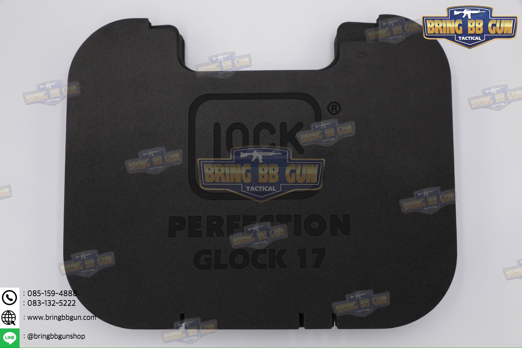 โฟม EVA ตัดเข้ารูปสำหรับกล่อง Glock / Sig Sauer (โฟม EVA ตัดเข้ารูปกันกระแทรก)