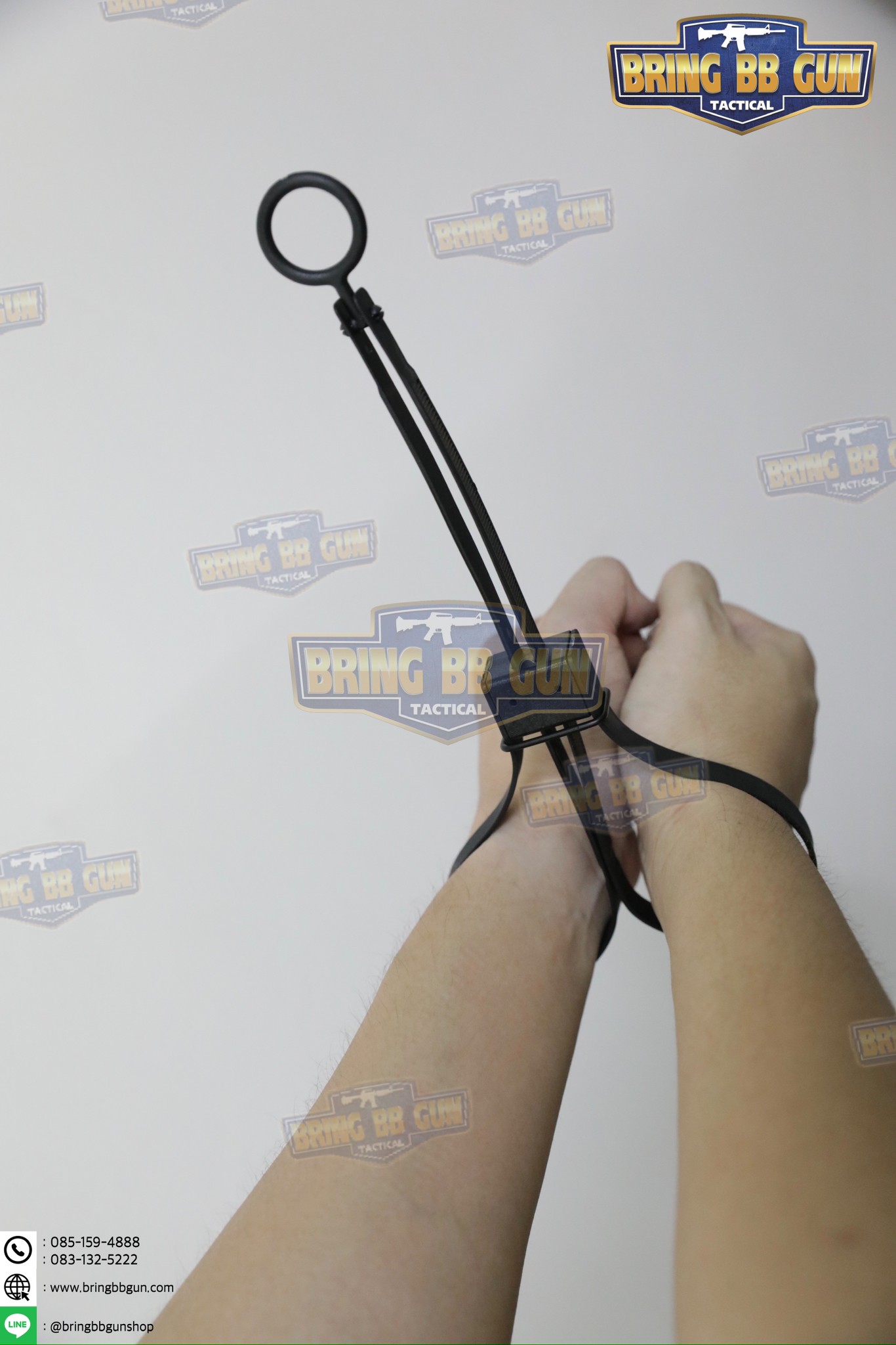 กุญแจมือสาย Cable Ties แบบ ใช้ซ้ำได้ (สายรัดข้อมือแบบใช้ซ้ำได้)