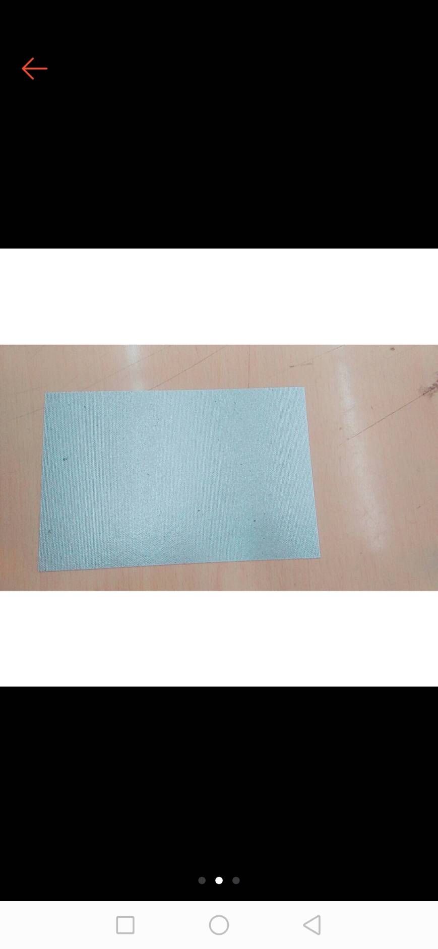 0000080 แผ่น ไมก้า แผ่นเตาอบ ไมโครเวฟ เปลี่ยน ขนาด 15X10 ซม.